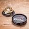 Dacasso Chocolate Brown Leather Coaster Set AG-3445 - alternate 6